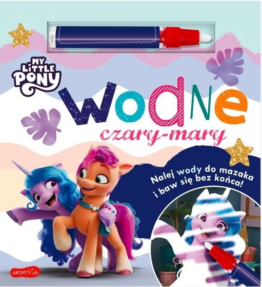 Interaktívna kniha My Little Pony: Vodné čáry-máry