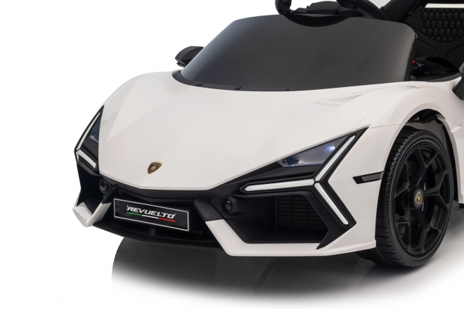 Detské elektrické vozidlo Lamborghini Revuelto biele