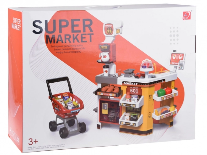 Veľká supermarketová hra s príslušenstvom