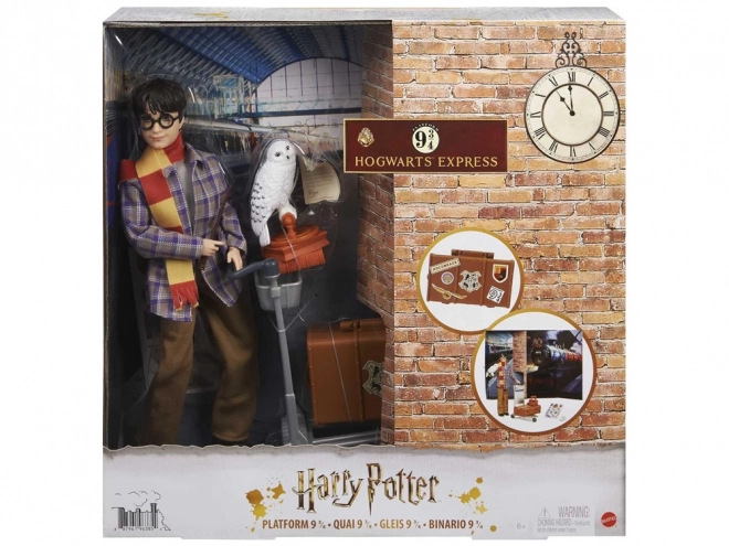 Mattel Lalka Harry Potter na peróne so sovou Hedwigou