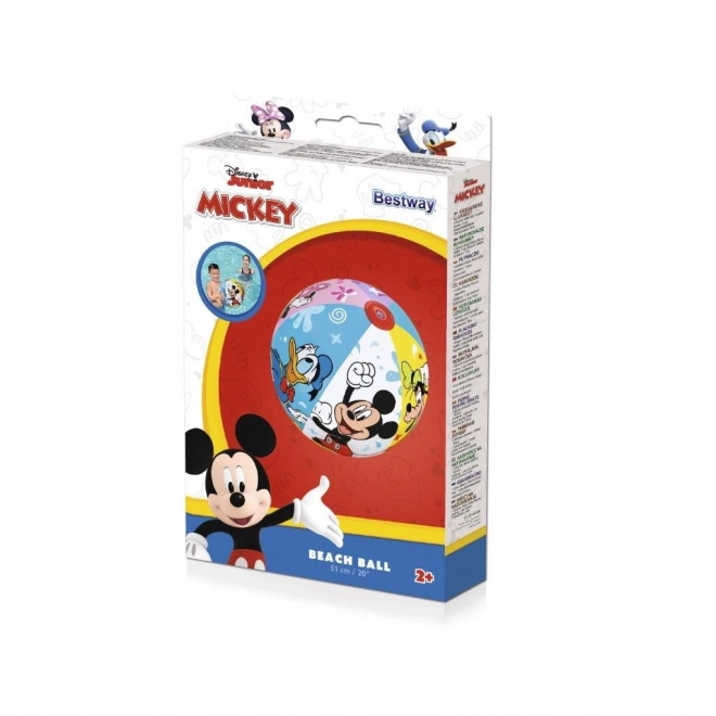 Plážová lopta Disney Mickey a Priatelia 51 cm