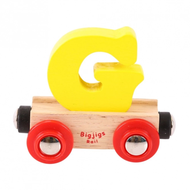 Vagónik Bigjigs Rail s písmenom G