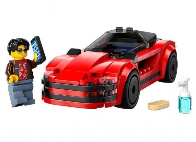 Lego City Červené športové auto