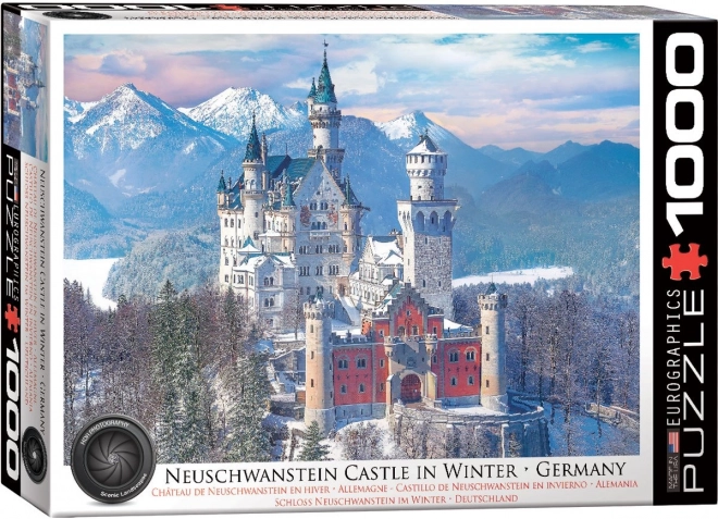 Eurographics Puzzle Zámok Neuschwanstein 1000 Dielikov