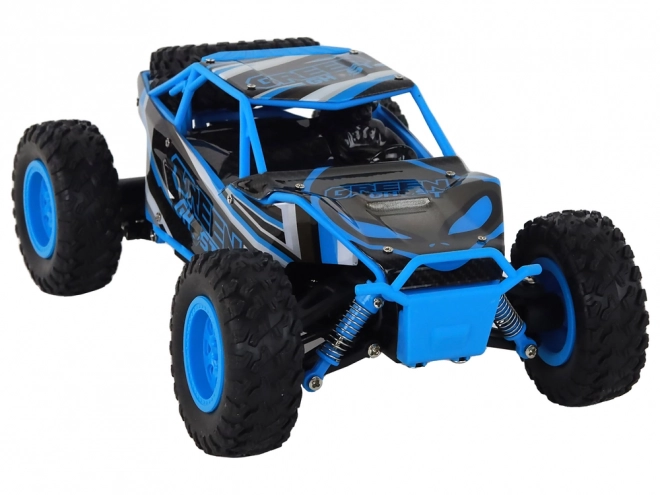 Zdravé Sterované Terenové Auto 1:24 Nálezitá Modrá