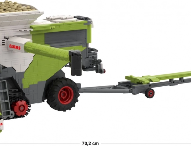 Stavebnica Brixies Plus Claas Lexion 8900 Terra Trac s prívesom