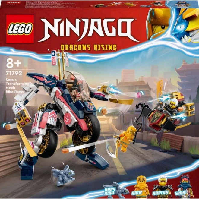 LEGO® NINJAGO® 71792 Sora a jej transformujúci sa motorbot