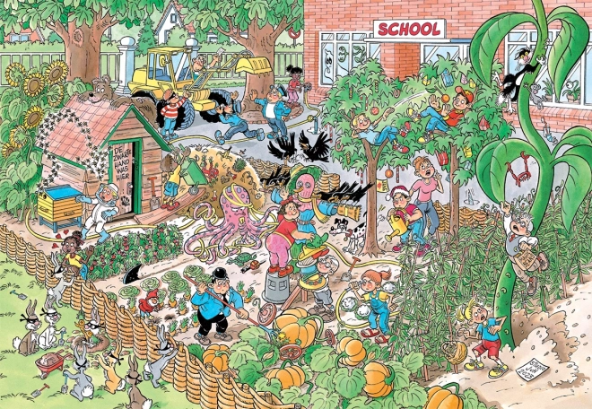 Puzzle Školská záhrada 360 dielikov