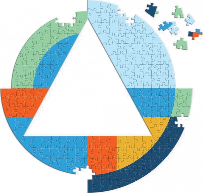 Galison Puzzle Organická Geometria 500 Dielikov