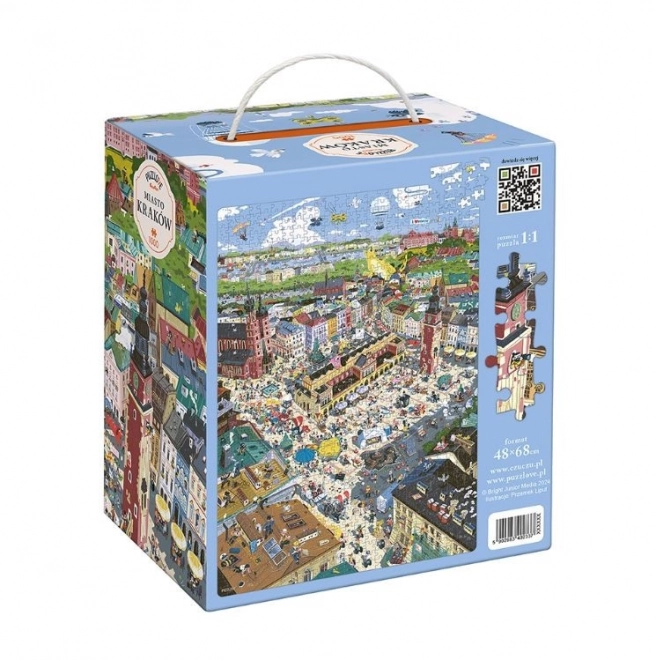 Puzzle Puzzlove Mesto Krakov 1000 dielikov
