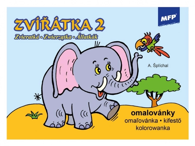 Omalovánky Zvieratká 2