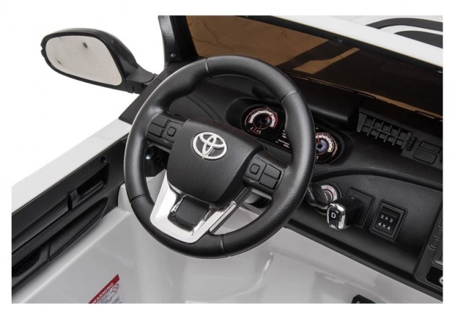 Auto na akumulátor Toyota Hilux biele