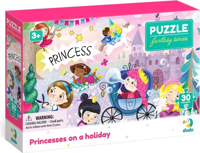 Puzzle Princezny na prázdninách