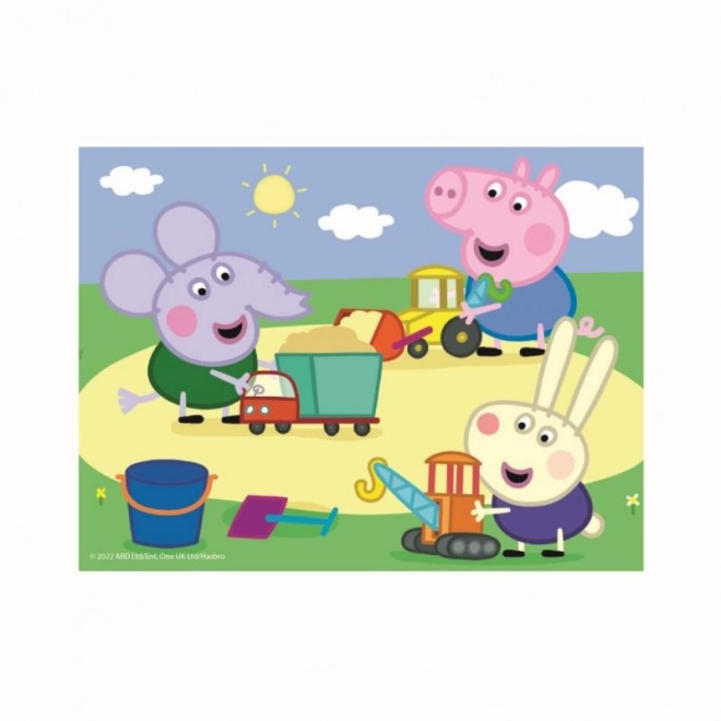 Drevené licenčné kocky Peppa Pig