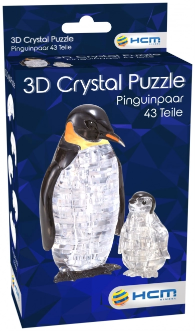 3D Crystal puzzle tučniaki