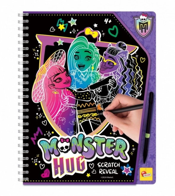 Zdrapávací zošit Monster High