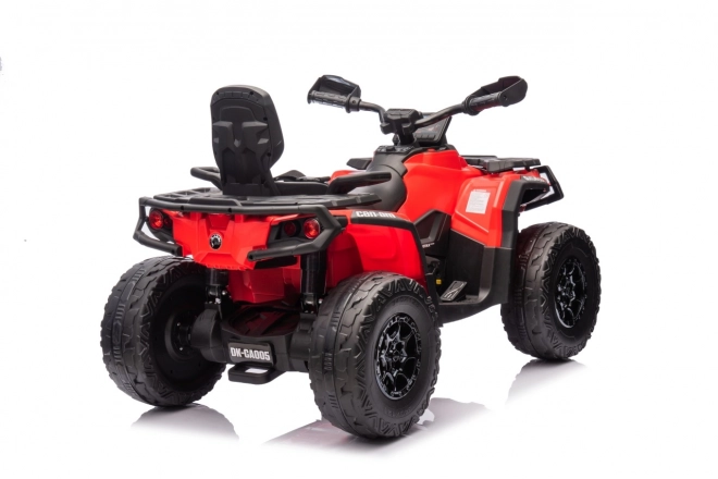 Elektrická detská štvorkolka Can-Am Outlander červená