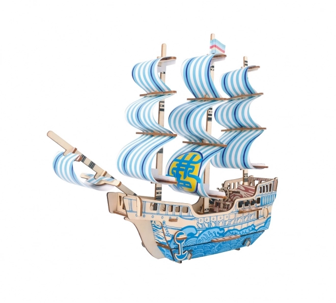 Drevené 3D Puzzle Loď zo Sna