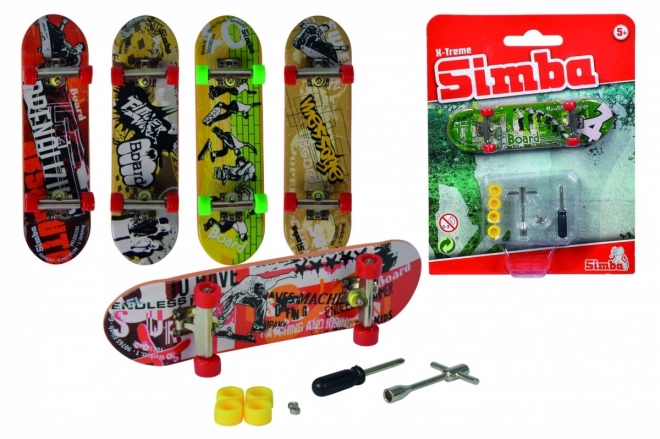 Prstový skateboard