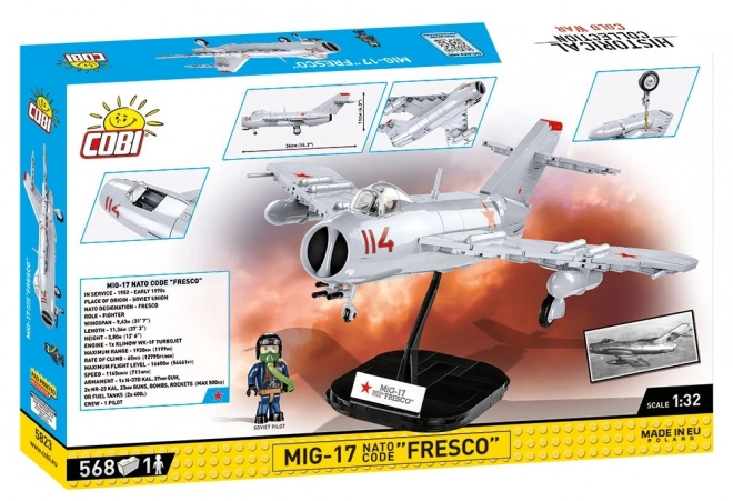 Studená vojna MIG-17 FRESCO, 1:32