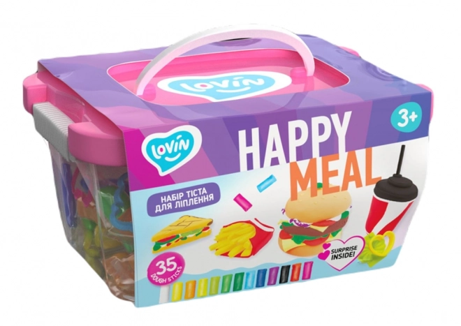 Tvarovacia hmota sada Happy Meal