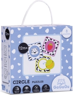 Gagagu vzdelávacie puzzle s krúžkom