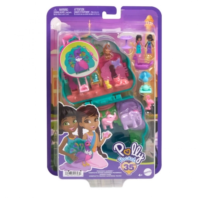 Pávia záhrada Polly Pocket