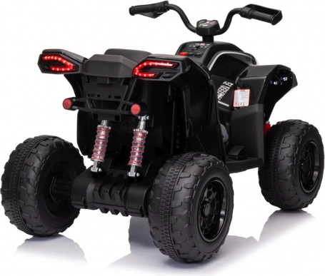 Pojazdný štvorkolák Fast Wheel čierny
