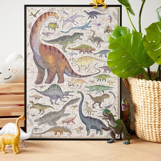 Puzzlove CzuCzu Dinosaury Rodinné Puzzle 200 dielikov