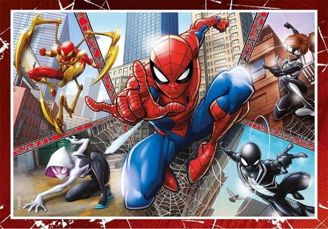 Clementoni Puzzle Spiderman 4v1