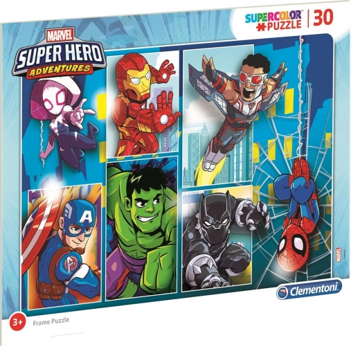 Puzzle Superhrdinovia 30 dielikov