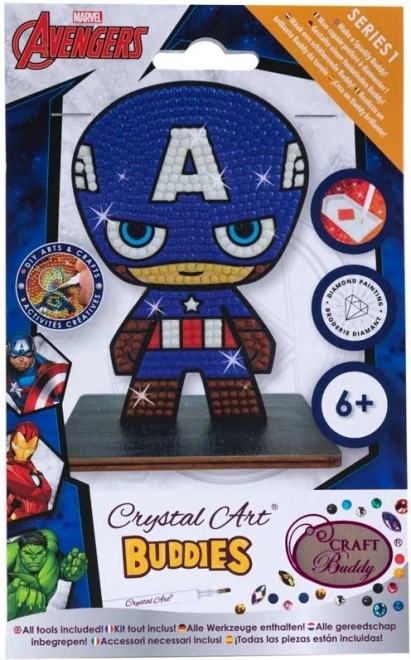 Diamantové maľovanie Avengers: Kapitán Amerika