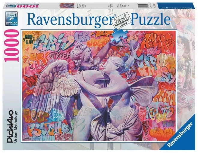 Ravensburger - Puzzle 1000 dielikov: Amor a Psyche