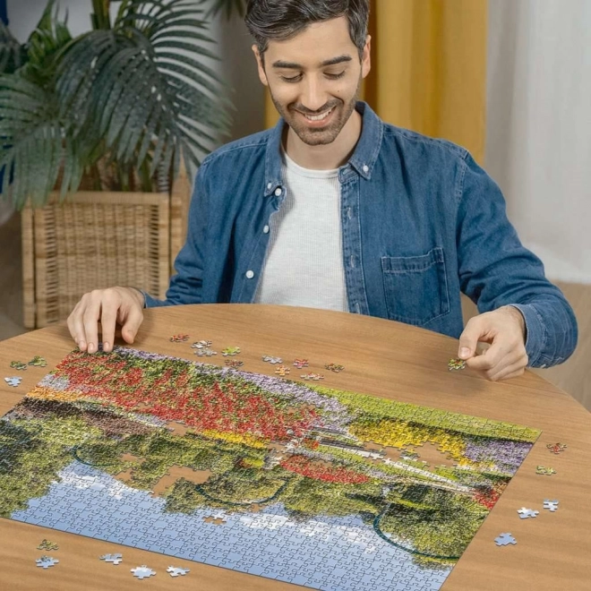 Ravensburger puzzle kúzelné záhrady: Park Pallavicino, Taliansko