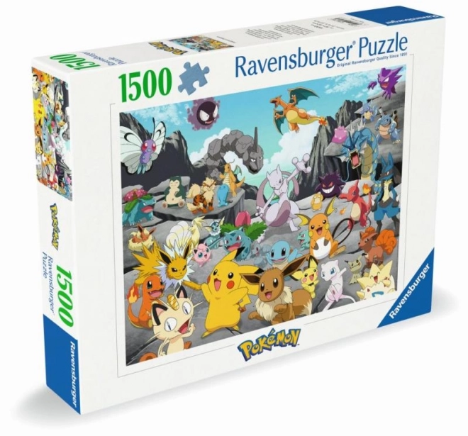 Pokémon puzzle 1500 dielikov