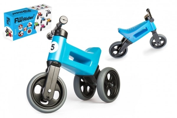 Funny Wheels Rider Sport 2v1 v krabici – Modré