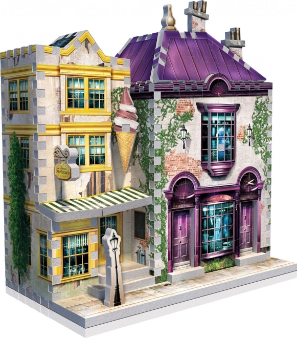 3D puzzle Harry Potter: Madam Malkinová a Zmrzlinárstvo Florea