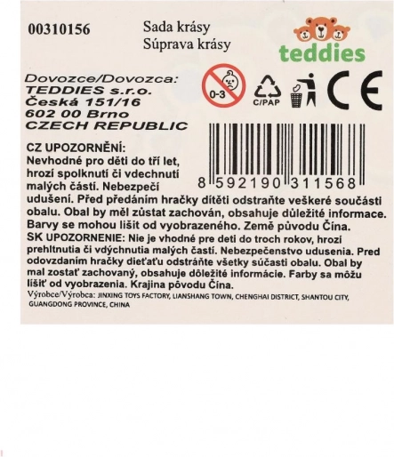 Sada krásy s korunkou, náhrdelníkom a náušnicami