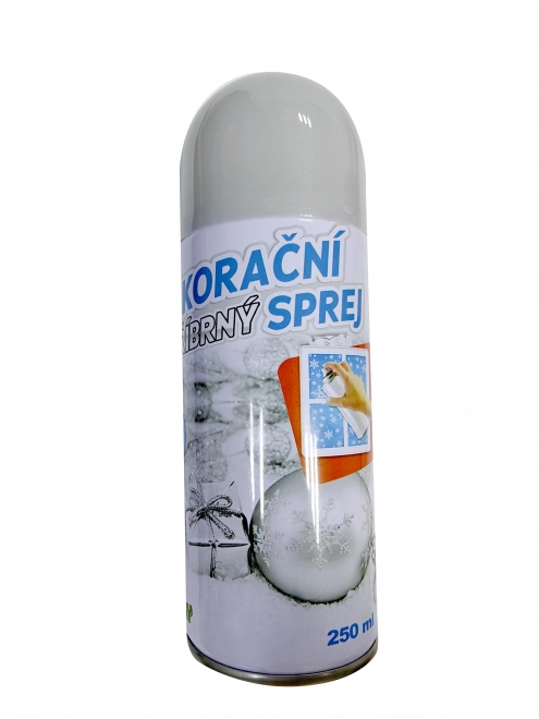 Dekoračný sprej Strieborný 250ml