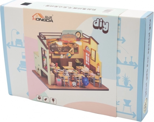 Miniatúra domčeka 2Kids Toys Školská Trieda