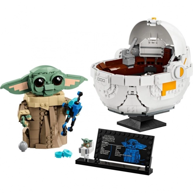 Lego Star Wars Grogu vo vozíku