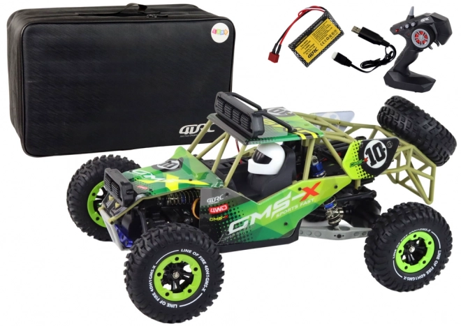 Zelené Off-Road RC Terénne Auto na Diaľkové Ovládanie