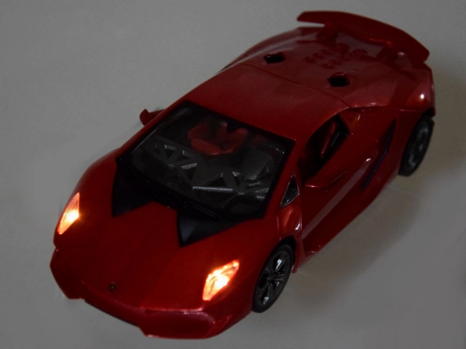 Závoďák na diaľkové ovládanie Lamborghini červený