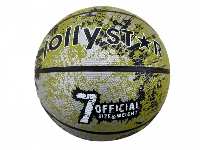 Basketbalová lopta JollyStar zelená