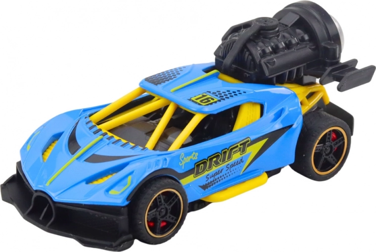 Dymový efekt po doliatí vody