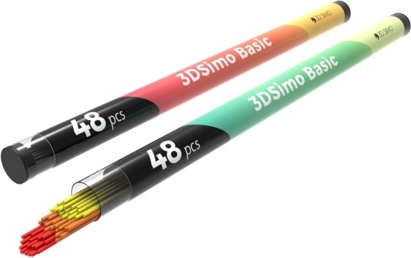 Filament PCL pro 3D pero Basic – sada 3 farieb, 15 m