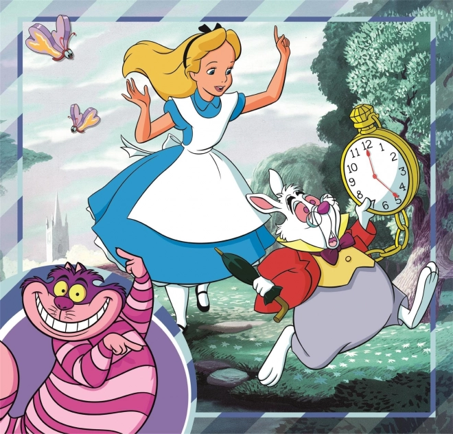 Puzzle 3x48 dielikov - Disney klasiky II