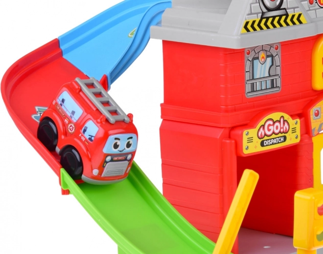 Špirálová dráha od strechy až na zem