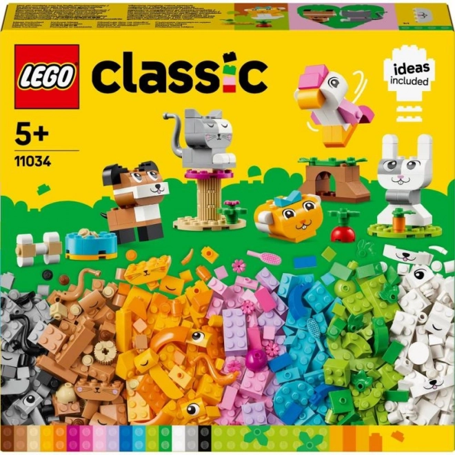 LEGO Classic Tvoriví Mazlíčkovia