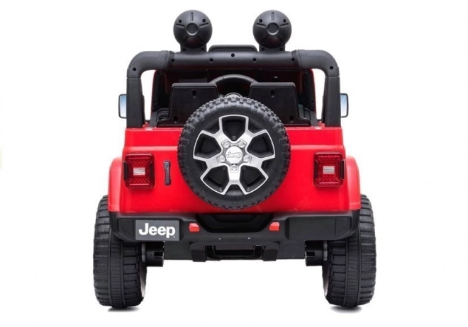 Auto na batérie Jeep Wrangler Rubicon červené